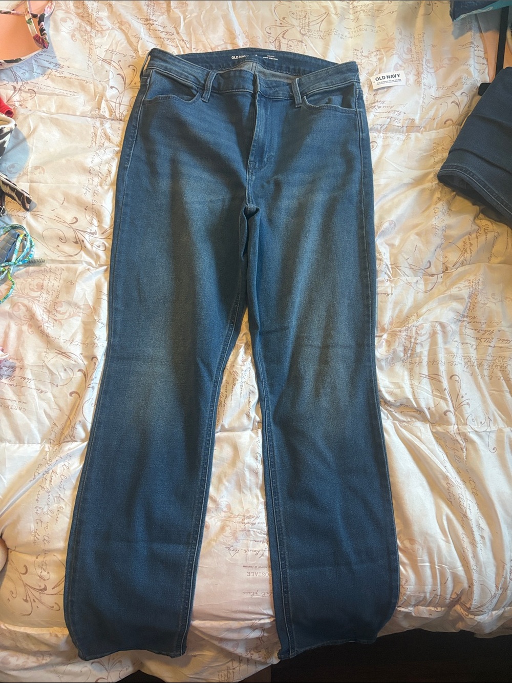 Old Navy Men’s Dark Blue Bootcut Jeans